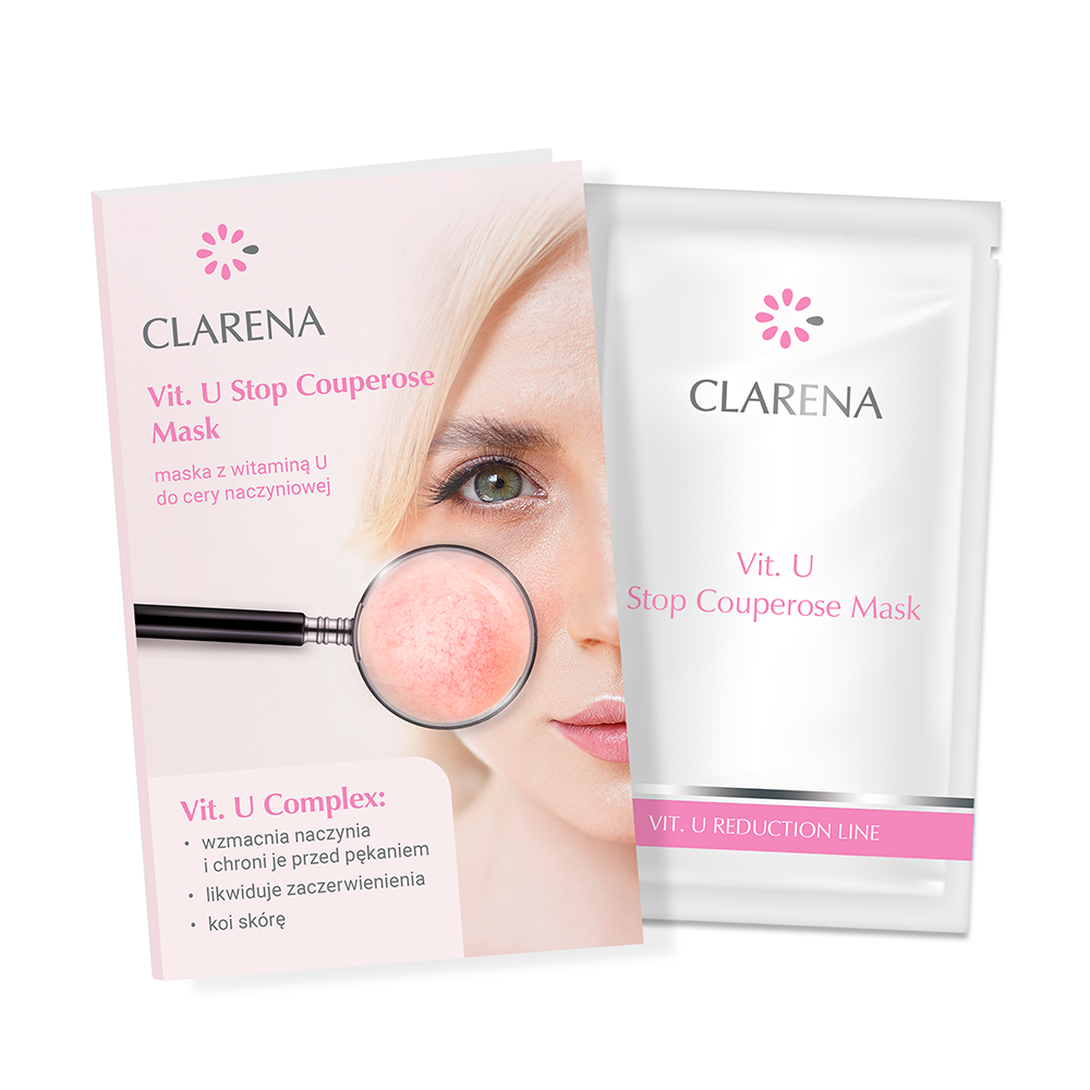 clarena-Vit. U Stop Couperose Mask Маска с витамином U 5 мл