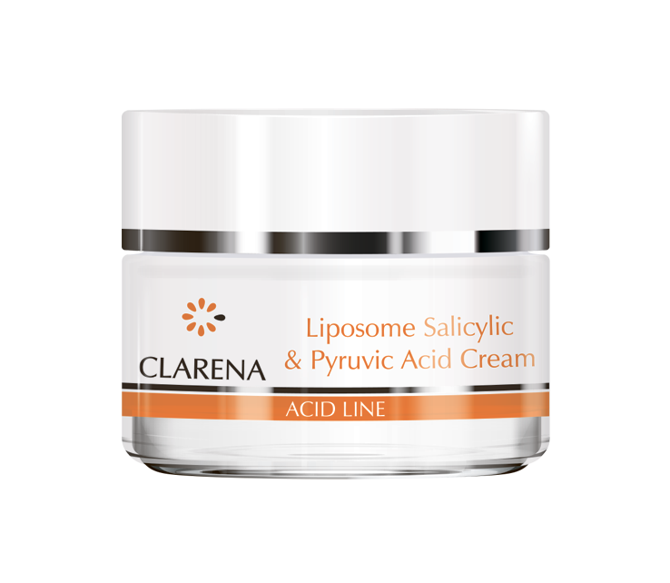1292_Крем с пировиноградной азелаиновой салициловой кислотами Clarena Liposome Salicylic & Pyruvic Acid Cream_50ml